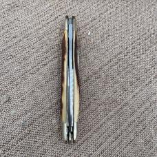 Kissing Crane Whittler Solingen Germany, Stag, Pocket Knife NKCA 1980, (145)