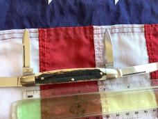 Hen & Rooster -Bertram Cutlery Medium Deer Hunter Congress w/ Nice Stag Handles