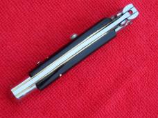 Rare 8" Vintage Italian Stiletto Blackhorn handles *Rosa Uliana Primo* in diamond stamp