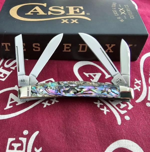 2023 Case Small Congress 8468 SS. Beautiful Genuine Abalone handles