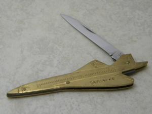 Stainless Steel Solid Brass 6196 "Concorde" Folding Knife 