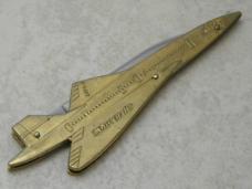 Stainless Steel Solid Brass 6196 "Concorde" Folding Knife 