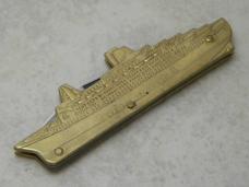 Stainless Steel Solid Brass 6197 "Queen Elizabeth II" Folding Knife 