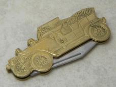 Stainless Steel Solid Brass 6198 "Rolls Royce Silver Ghost" Folding Knife 
