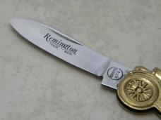 Remington UMC Brass Antique Car Figural Folding Knife *