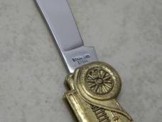 Remington UMC Brass Antique Car Figural Folding Knife *