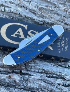 CASE XX ** SFO 2021 BLUE/BLACK FIBER SOWBELLY