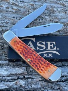CASE XX ** 2016 ORANGE JIGGED BONE BOSE PANAMA TRAPPER