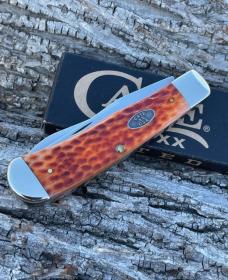 CASE XX ** 2016 ORANGE JIGGED BONE BOSE PANAMA TRAPPER