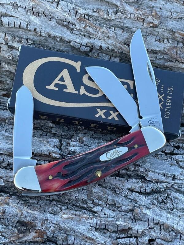 CASE XX ** SFO 2002 RED WORM GROOVED SOWBELLY CASE XX ** SFO 2002 RED WORM GROOVED SOWBELLY