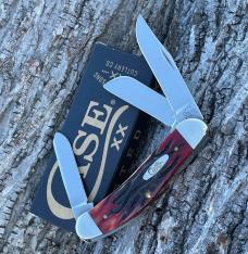 CASE XX ** SFO 2002 RED WORM GROOVED SOWBELLY