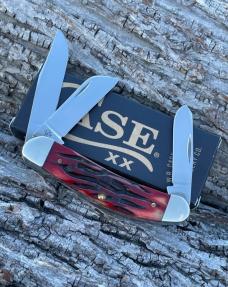 CASE XX ** SFO 2002 RED WORM GROOVED SOWBELLY