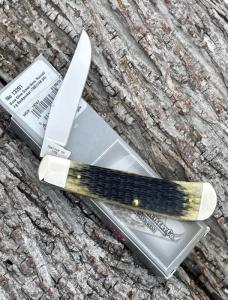CASE XX ** 2020 BOSE OLIVE GREEN JIG BONE BACK POCKET