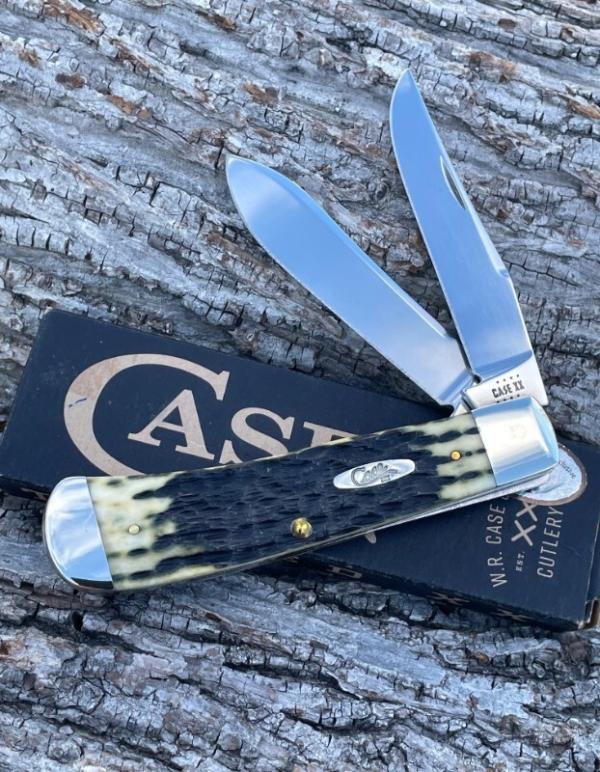 CASE XX ** SFO 2022 BOSE OLIVE GREEN PEACH SEED JIG BONE PANAMA