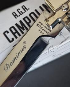 NIB AGA CAMPOLIN EBONY WOOD DOMINUS 23CM-9" BAYONET AUTO