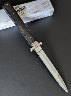 NIB AGA CAMPOLIN EBONY WOOD DOMINUS 23CM-9" BAYONET AUTO