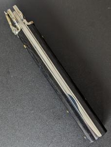 NIB AGA CAMPOLIN EBONY WOOD DOMINUS 23CM-9" BAYONET AUTO