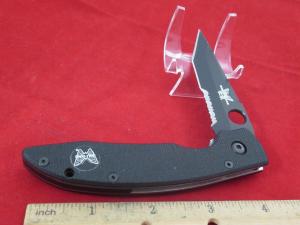 Benchmade 2000 Elishewitz Design Liner Lock Tanto Half Serration ATS-34