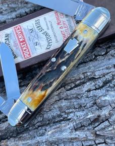 SCHATT & MORGAN ** STAG LARGE CIGAR WHITTLER