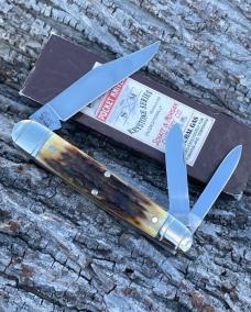 SCHATT & MORGAN ** STAG LARGE CIGAR WHITTLER