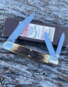 SCHATT & MORGAN ** STAG LARGE CIGAR WHITTLER