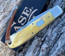CASE XX ** BOSE 2011 SMOOTH ANTIQUE BONE BACK POCKET W/LANYARD