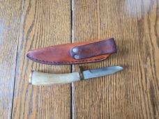 P.A.K. Martin J. Patterson Custom Fixed Blade Knife – Seward, Alaska with Sheath