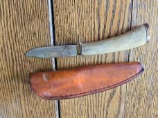 P.A.K. Martin J. Patterson Custom Fixed Blade Knife – Seward, Alaska with Sheath