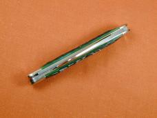 Great Eastern Cutlery GEC Tractor Green Jigged Bone John Chapman Farmer Knife NIT USA Made 383225