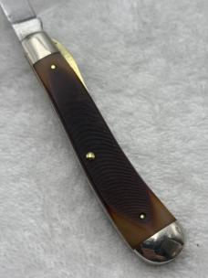Schrade Old Timer 194OT 1 Blade Gunstock Trapper Liner Lock Made USA (#24)