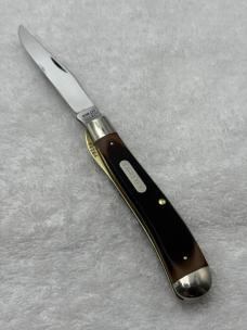Vintage Schrade 194OT Old Timer 1 Blade Gunstock Trapper Liner Lock - Rare (#10)