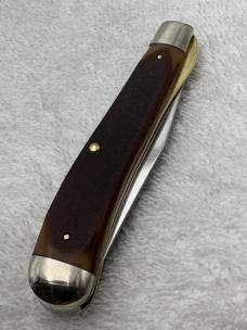 Vintage Schrade 194OT Old Timer 1 Blade Gunstock Trapper Liner Lock - Rare (#10)