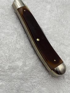 Vintage Schrade 194OT Old Timer 1 Blade Gunstock Trapper Liner Lock - Rare (#10)