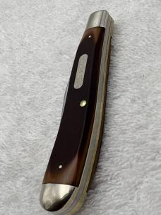 Vintage Schrade 194OT Old Timer 1 Blade Gunstock Trapper Liner Lock - Rare (#10)