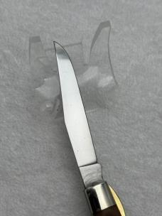 Vintage Schrade 194OT Old Timer 1 Blade Gunstock Trapper Liner Lock - Rare (#10)
