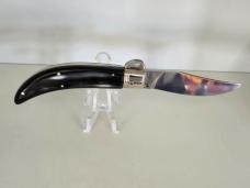 Quality Italian  LEPRE Horn Knife L