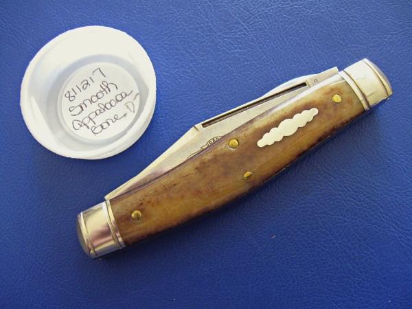 Great Eastern GEC 811217 Northfield Bull Moose Smooth Appaloosa Bone Mint in Tube Great Eastern GEC 811217 Northfield Bull Moose Smooth Appaloosa Bone Mint in Tube
