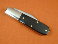 Schatt & Morgan Smooth Buffalo Horn Barlow Knife by Cooper Cutlery C69BH Clip Blade Made In USA 