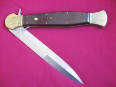 RARE Giant CAMPOLIN Stiletto Italian DISPLAY Fulcrum Release Switchblade Knife