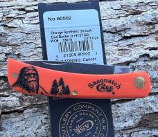 CASE XX ** SFO 2024 ORANGE SYNTHETIC SASQUATCH SOD BUSTER JR
