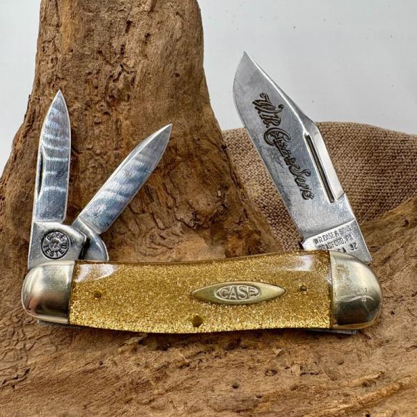 W. R. Case & Sons Classic 19USA92 Goldstone 73043 1/2 Whittler Pocket Knife W. R. Case & Sons Classic 19USA92 Goldstone 73043 1/2 Whittler Pocket Knife
