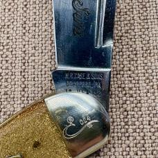 W. R. Case & Sons Classic 19USA92 Goldstone 73043 1/2 Whittler Pocket Knife