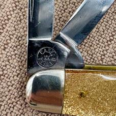 W. R. Case & Sons Classic 19USA92 Goldstone 73043 1/2 Whittler Pocket Knife