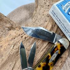 W. R. Case & Sons Classic 19USA92 Tortoise Shell 73043 1/2 Whittler Pocket Knife