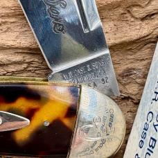 W. R. Case & Sons Classic 19USA92 Tortoise Shell 73043 1/2 Whittler Pocket Knife