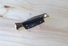 Buck 112 Ranger - Buck Medallion - African Ebony Handle S30V Blade - New