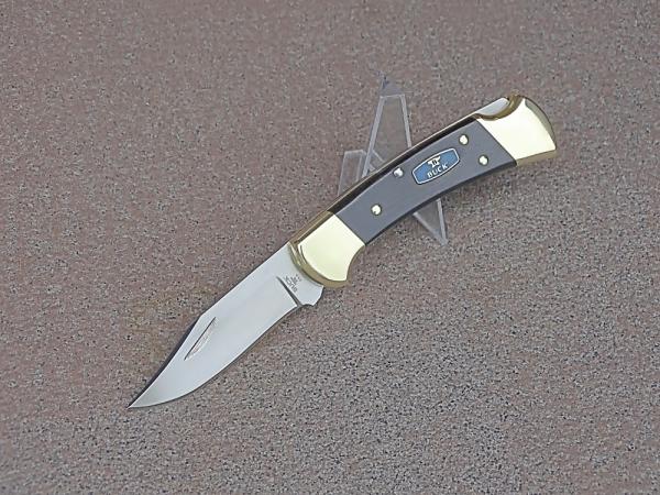 Buck 112 Ranger - Buck Medallion - Limited Edition African Ebony D2 Blade - New