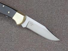 Buck 112 Ranger - Buck Medallion - Limited Edition African Ebony D2 Blade - New
