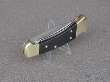 Buck 112 Ranger - Buck Medallion - Limited Edition African Ebony D2 Blade - New