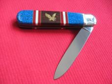 Special Vintage Custom German Boker 712 Leverlock Knife 